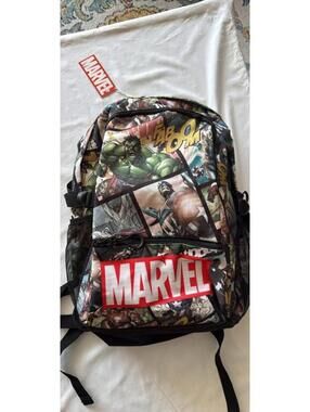 Marvel Comic backpack 2 compartment laptop bag
